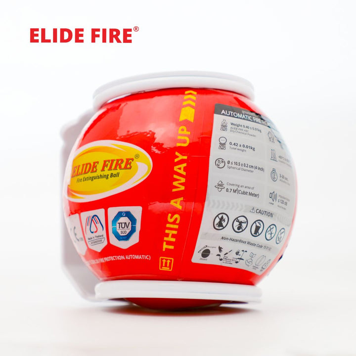 ELIDE FIRE® Automatic Fire Fighting Ball Model: LOVINGCARE 0.4 Kg