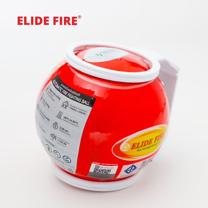 ELIDE FIRE® Automatic Fire Fighting Ball Model: LOVINGCARE 0.4 Kg