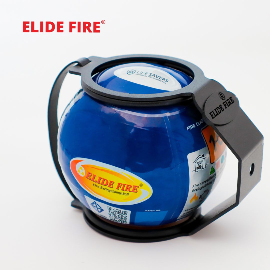 ELIDE FIRE® Automatic Fire Fighting Ball Model: LIFESAVER 0.4 Kg (Vehicle Engine)