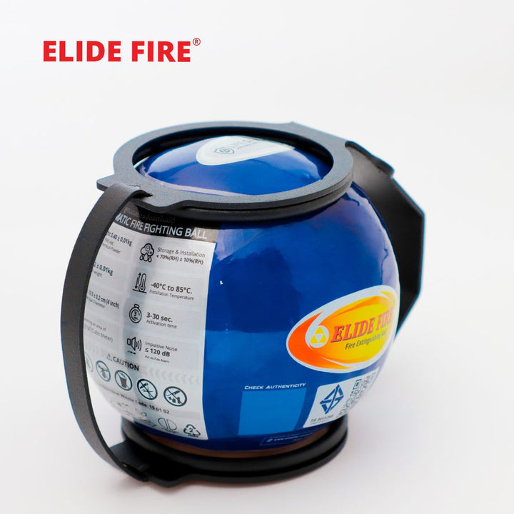 ELIDE FIRE® Automatic Fire Fighting Ball Model: LIFESAVER 0.4 Kg (Vehicle Engine)