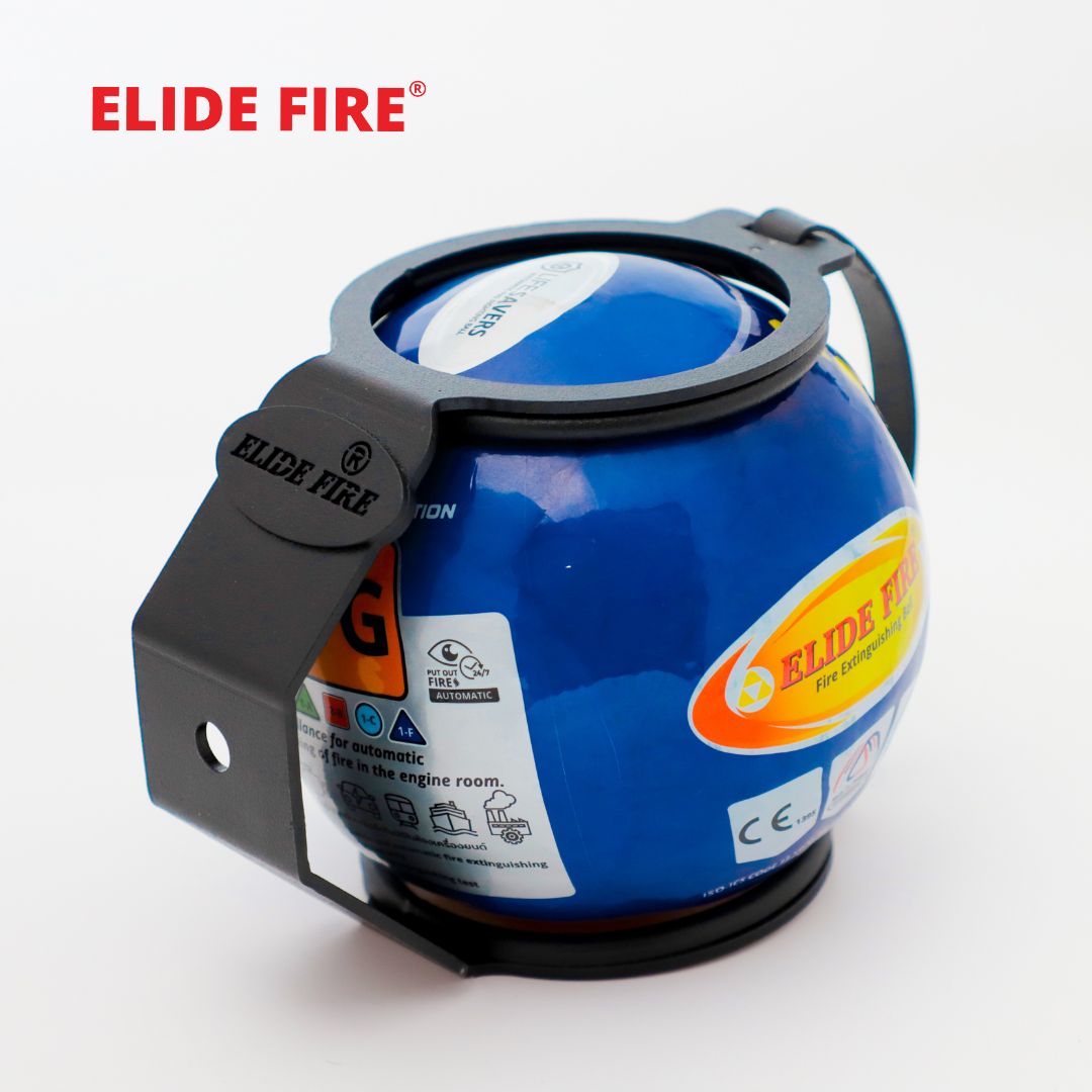 ELIDE FIRE® Automatic Fire Fighting Ball Model: LIFESAVER 0.4 Kg (Vehicle Engine)